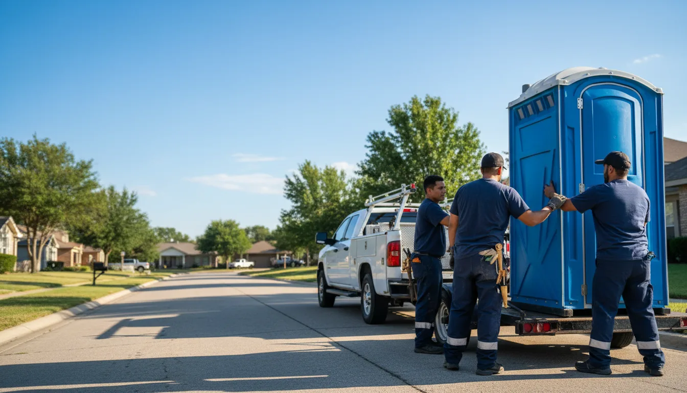 Portable Toilet Rental in Chesterfield, IL near me